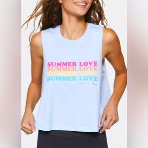 Spiritual Gangster Summer Love Crop Tank